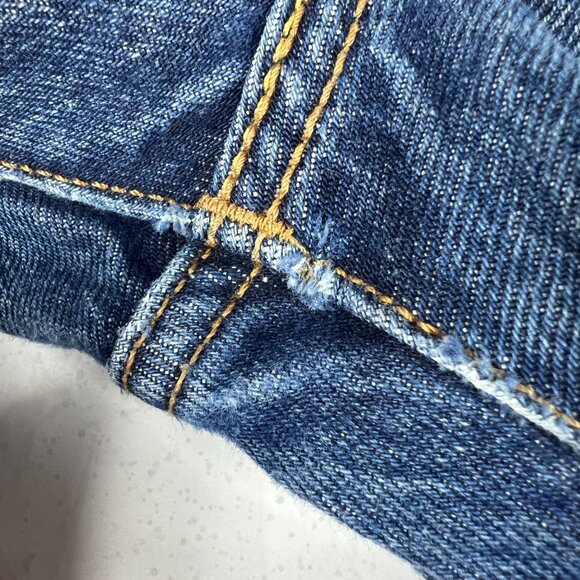 Levi's Jeans Men's 31X29* 512 Slim Tapered Blue Faded Dirtressed Denim Tag 31x32 - Picture 12 of 16